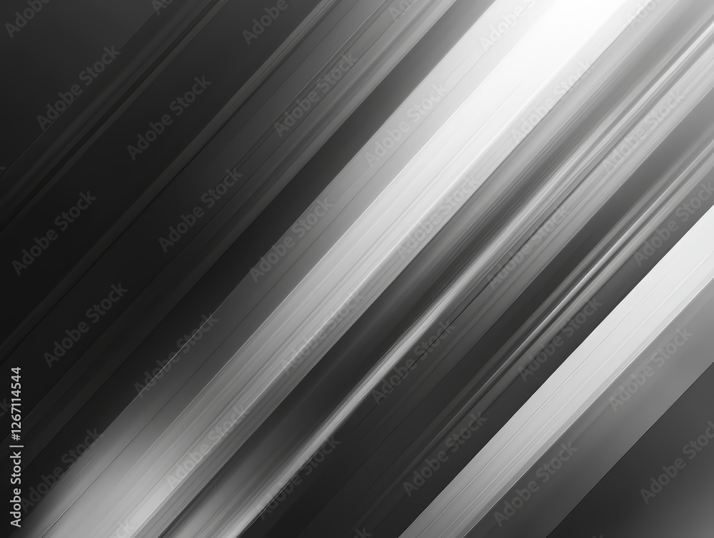 Fototapeta premium Abstract Diagonal Lines in Grey and White