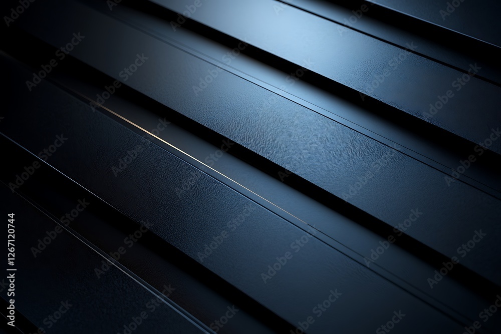 Close-up view of sleek, textured metal surface with subtle reflections and shadows Close-up view of sleek, textured metal surface with subtle reflections and shadows