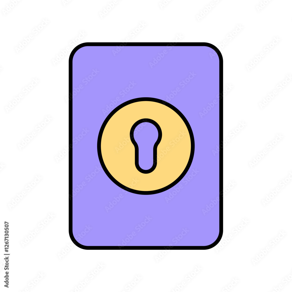Icon a shield, isolated against a clean background. Icon a shield, isolated against a clean background.