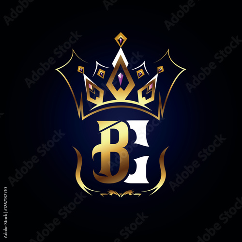 BC Crown King Royal Logo Design