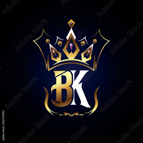 BK Crown King Royal Logo Design
