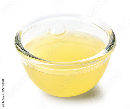 bowl of lemon juice