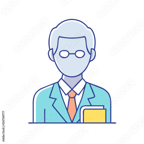 prosecutor icon, prosecutor vector illustration-simple illustration of prosecutor, perfect for prosecutor logos and icons