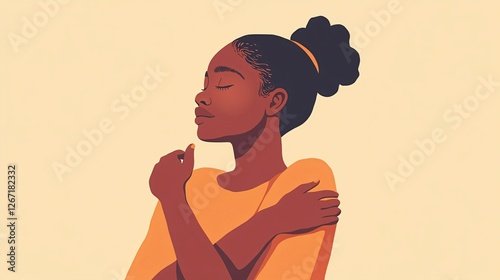 Vitiligo Acceptance and Beauty Portrait