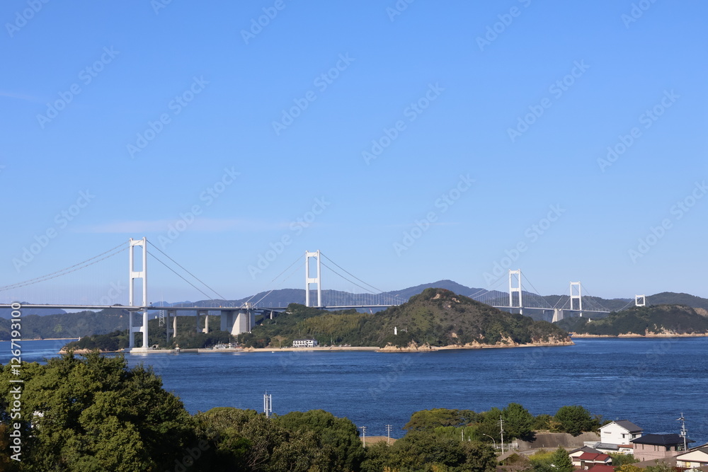 しまなみ海道（来島海峡大橋）