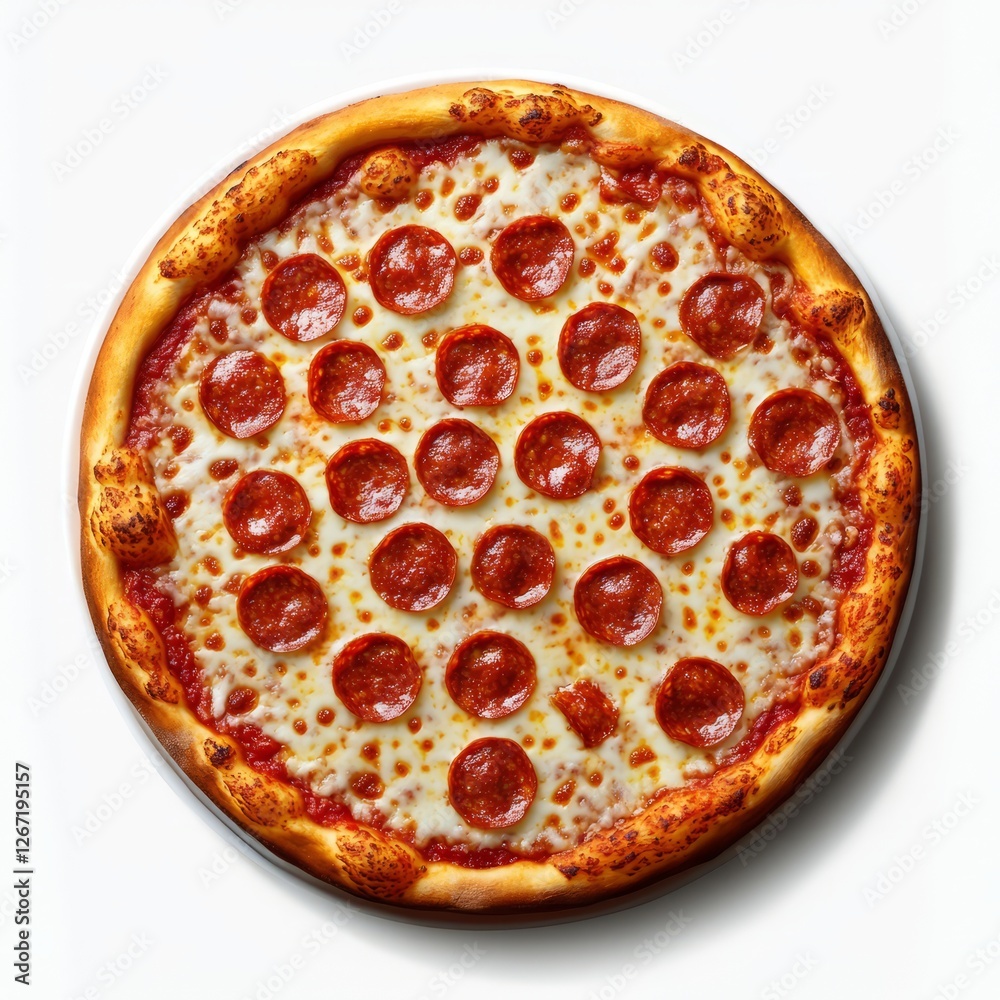 pizza isolated on white background pizza isolated on white background