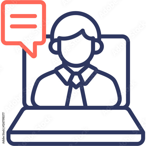 Online Meeting Icon