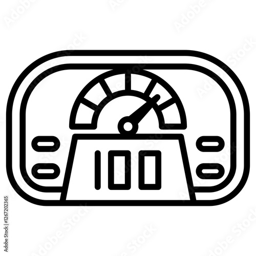 Speedo meter icon