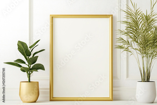 empty frame mockup 