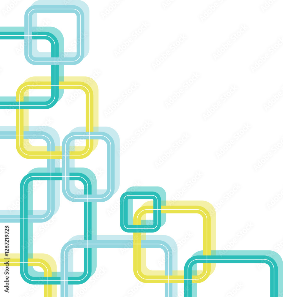 Square Geometric Business Corner Square Geometric Business Corner