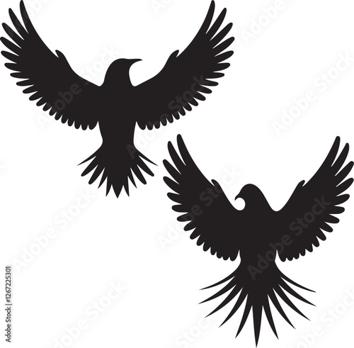 eagle with wings