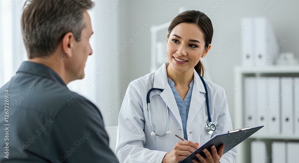 Medical Consultation in a Modern Clinic