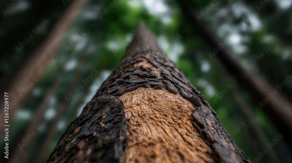 Close-up of a tree trunk in forest. Nature. Possible use Stock photo Close-up of a tree trunk in forest. Nature. Possible use Stock photo