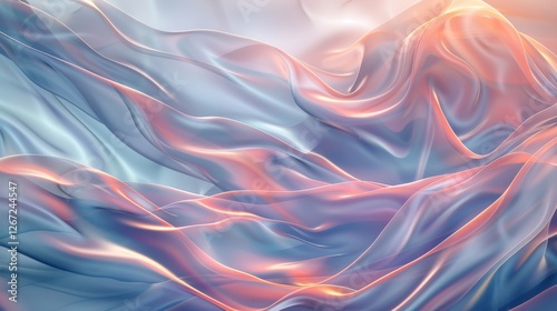 An artistic representation of layered textures in soft tones that creates an engaging and enchanting visual experience, inviting viewers to explore the nuances.