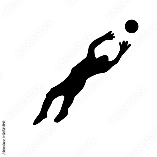 vector set of soccer players