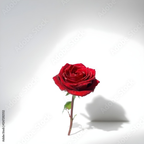 a picture of a rose against a white background