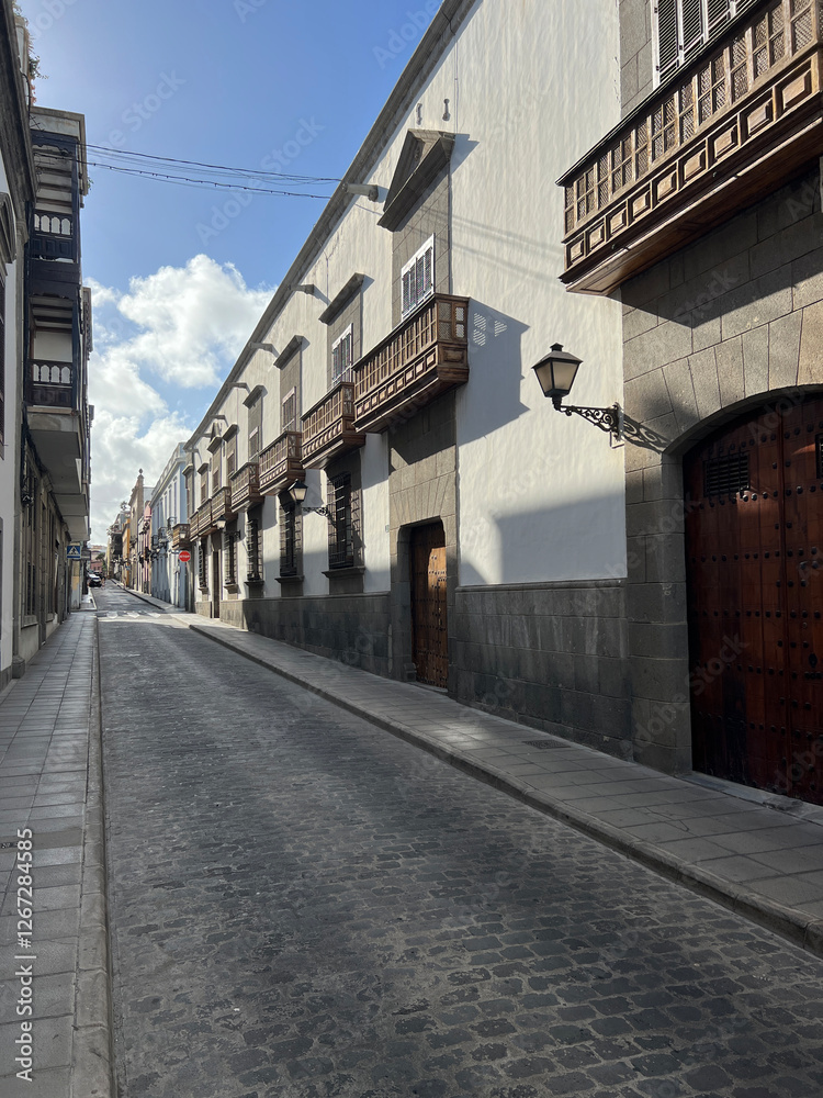 Street in the Old town of Las Palmas de Gran Canaria