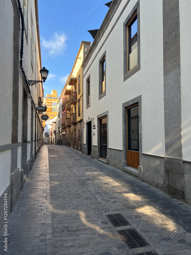 Street in the Old town of Las Palmas de Gran Canaria