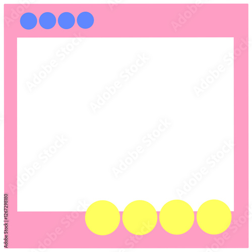 pink frame for photo