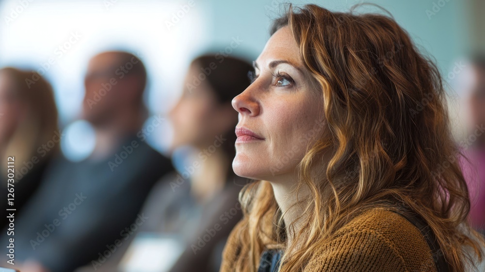 custom made wallpaper toronto digitalAttendee focused on watching an online webinar session