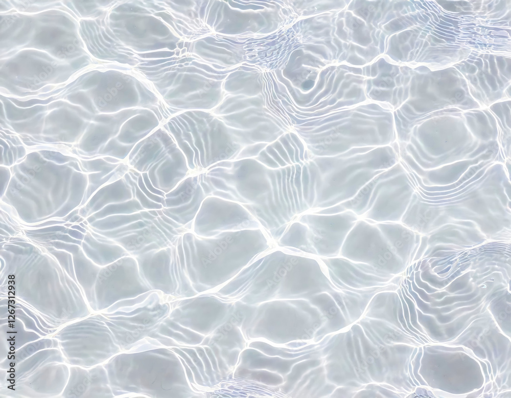 Obraz premium clear water ripple in the ocean or lake close up background