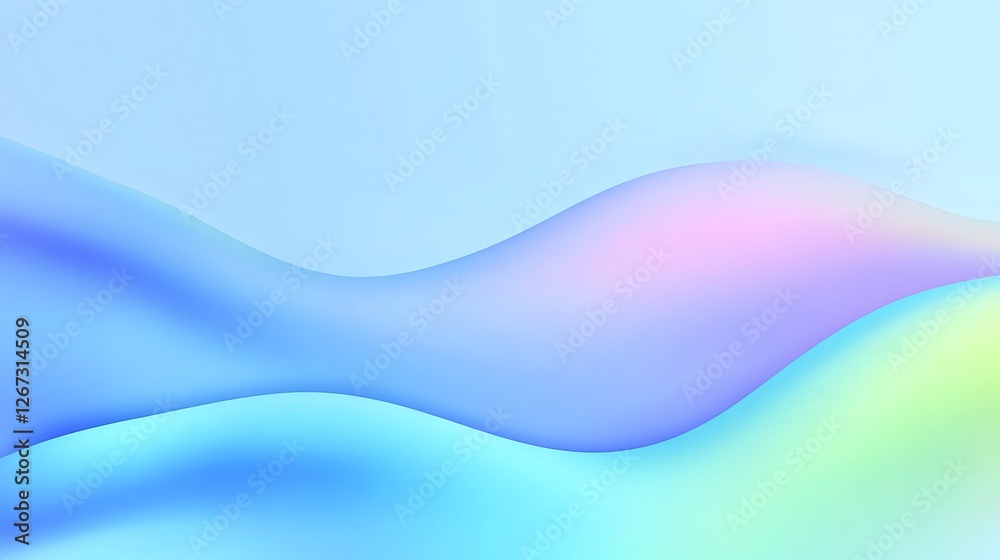 Obraz premium Abstract pastel wave background