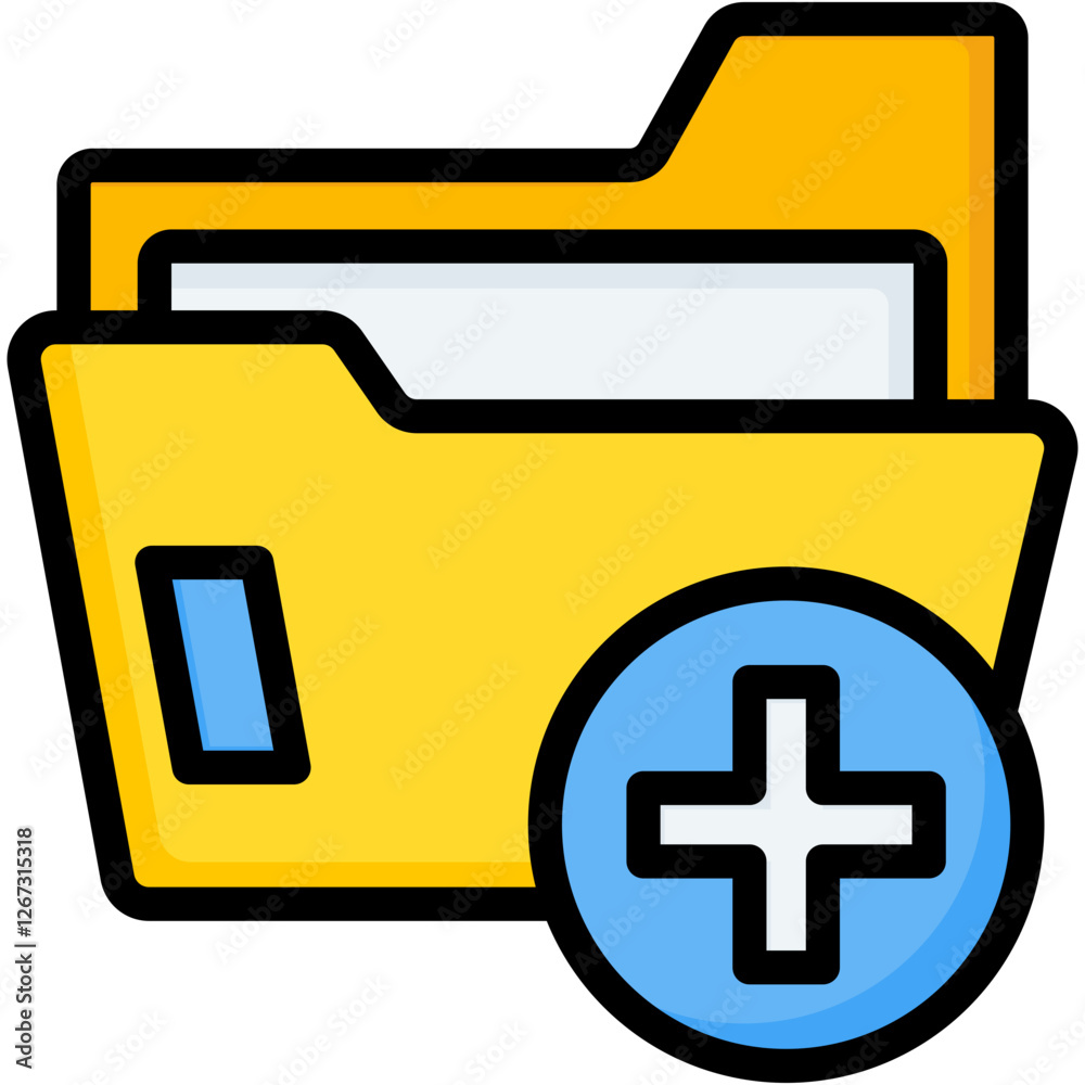Obraz premium New Folder Icon