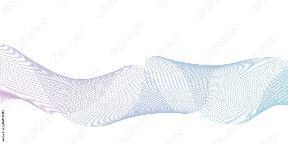 The modern digital abstract smooth frequency isolated element creative blend curve flow line technology modern white web banner vector beautiful waveform light music energy design. The modern digital abstract smooth frequency isolated element creative blend curve flow line technology modern white web banner vector beautiful waveform light music energy design.