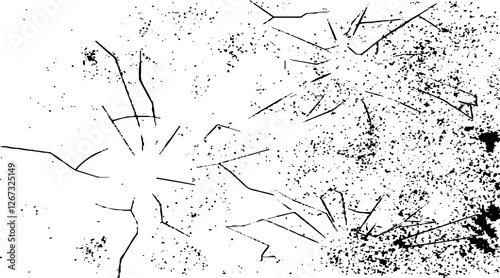 Distressed overlay texture. Grunge background. Abstract mild textured effect. Subtle halftone grunge urban texture vector. Vector Illustration. Black isolated on white. EPS10. 