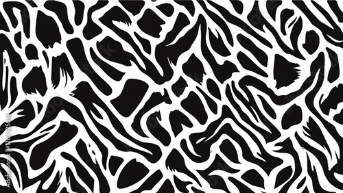 Zebra Seamless Pattern