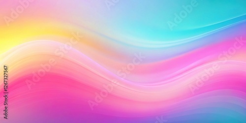 Pink Gradient Background: Abstract Pastel Color Swirl Texture for Design