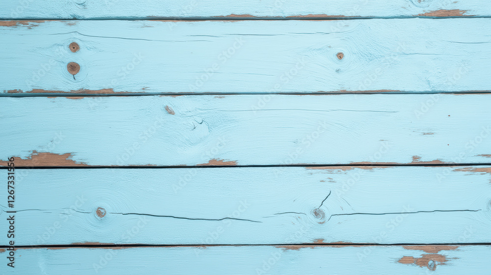 Light blue wooden planks with natural texture and rustic charm Light blue wooden planks with natural texture and rustic charm