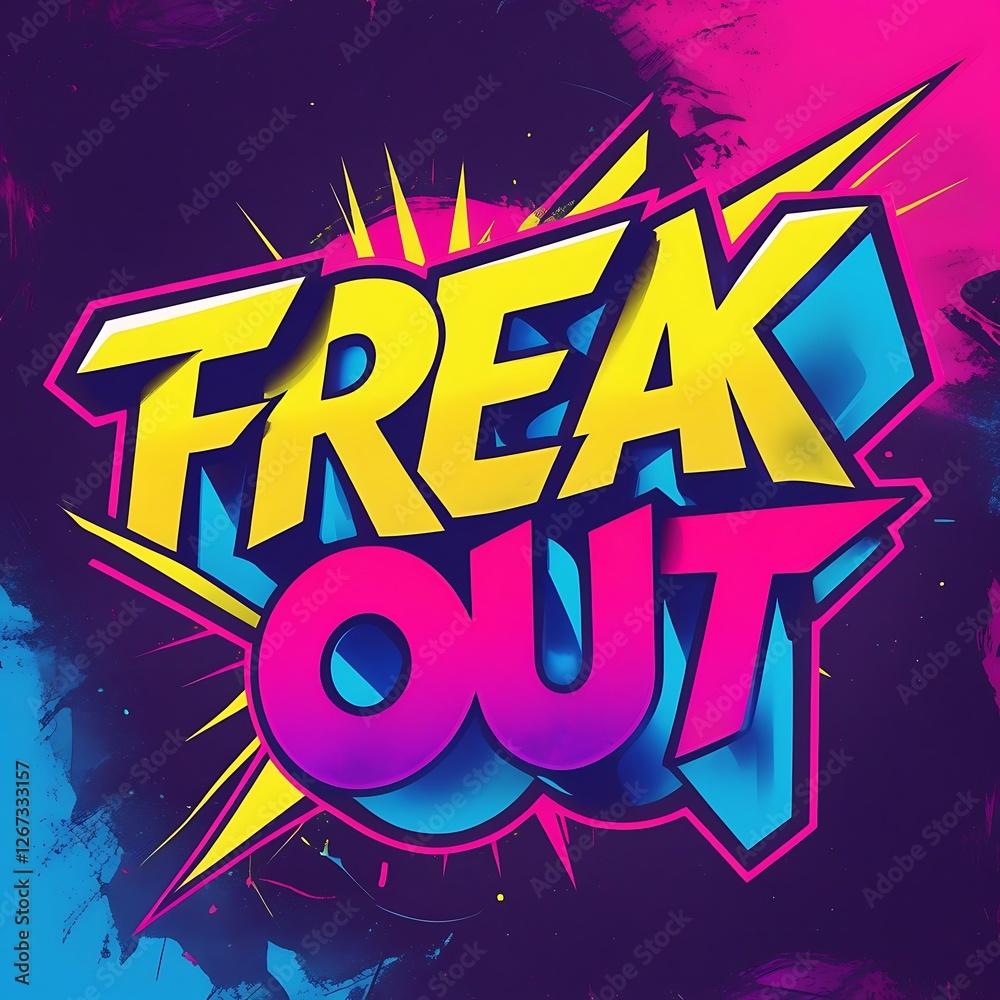 Fototapeta premium comic book explosion