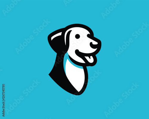 vector illustration of a dog