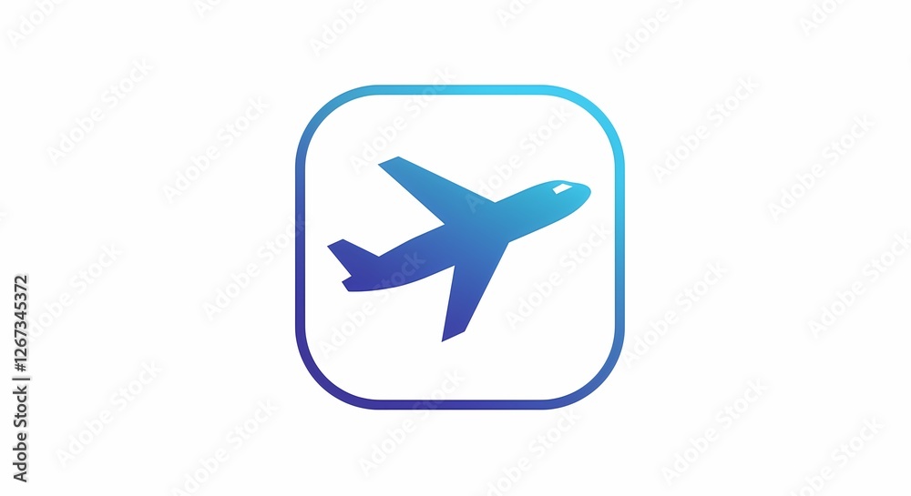 Flying Plane Icon - Modern, Minimalist Aircraft Symbol for Travel, Aviation, and Flight Concepts - Vector Illustration for Web, Apps, and Design Flying Plane Icon - Modern, Minimalist Aircraft Symbol for Travel, Aviation, and Flight Concepts - Vector Illustration for Web, Apps, and Design