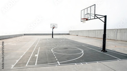 Outdoor Basketball Court