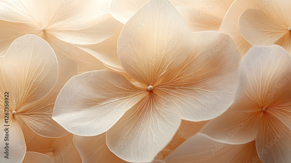 Nature abstract of flower petals, beige transparent leaves with natural texture as natural background or wallpaper. Macro texture, neutral color aesthetic photo with veins of leaf, botanical design. Nature abstract of flower petals, beige transparent leaves with natural texture as natural background or wallpaper. Macro texture, neutral color aesthetic photo with veins of leaf, botanical design.