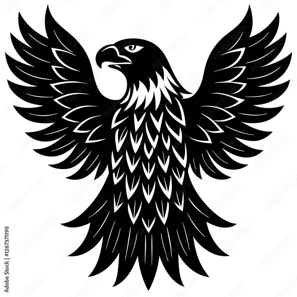 Obraz premium eagle with wings