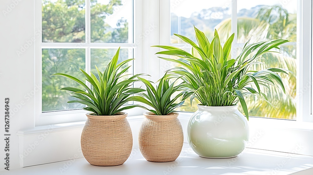 Fototapeta premium Indoor greenery photography