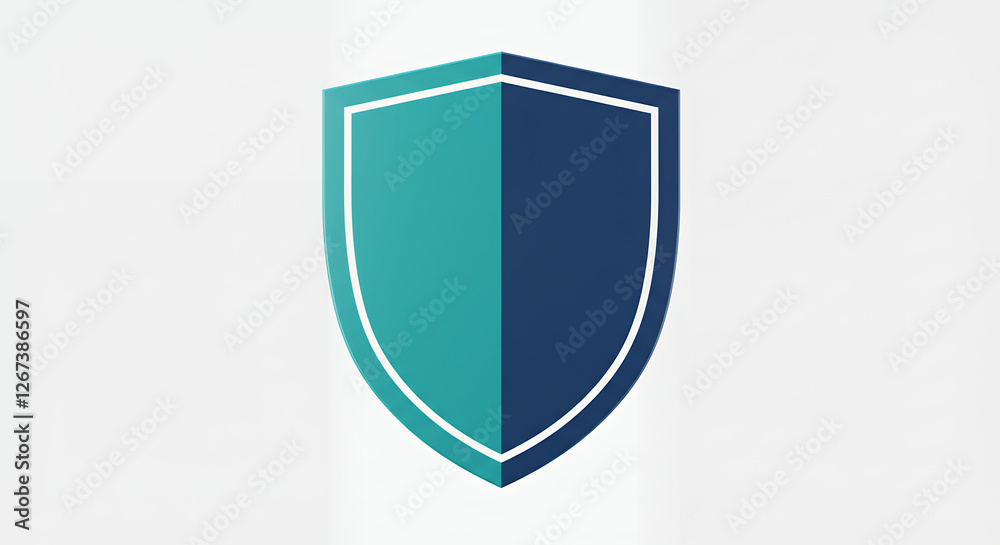 Secure Shield Icon: Teal & Blue Protection Symbol, Cyber Security Badge, Guard, Defense, Safety, Security, Assurance Design, Protect, Trust, Emblem, Insignia Secure Shield Icon: Teal & Blue Protection Symbol, Cyber Security Badge, Guard, Defense, Safety, Security, Assurance Design, Protect, Trust, Emblem, Insignia
