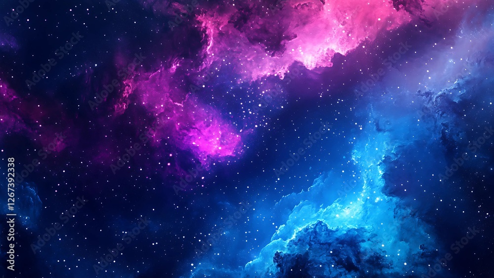 Obraz premium space background