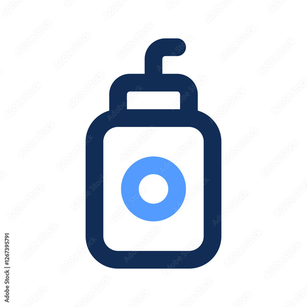 face cleanser outline color icon face cleanser outline color icon