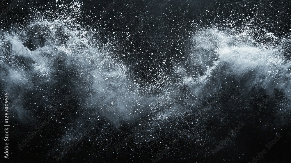 Grunge spray paint effect on a black backdrop. Grunge spray paint effect on a black backdrop.
