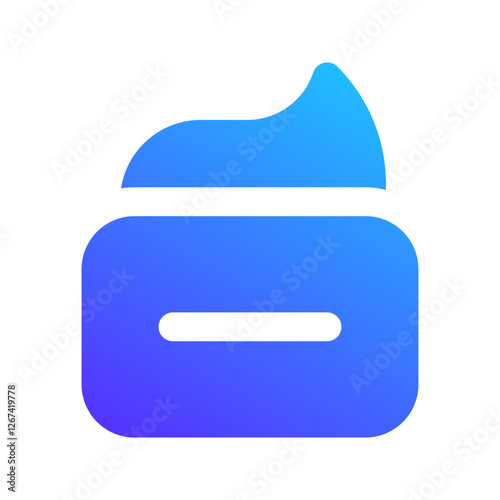 pomade gradient fill icon