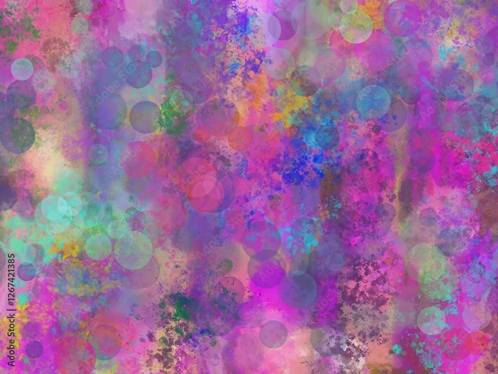 Fototapeta premium Abstract artistic background print decorative art design wallpaper painting