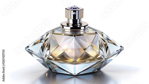 Diamond-shaped Perfume Bottle photo
