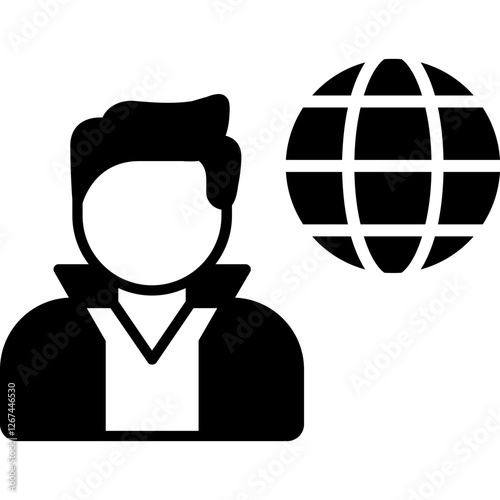 Remote Working Icon