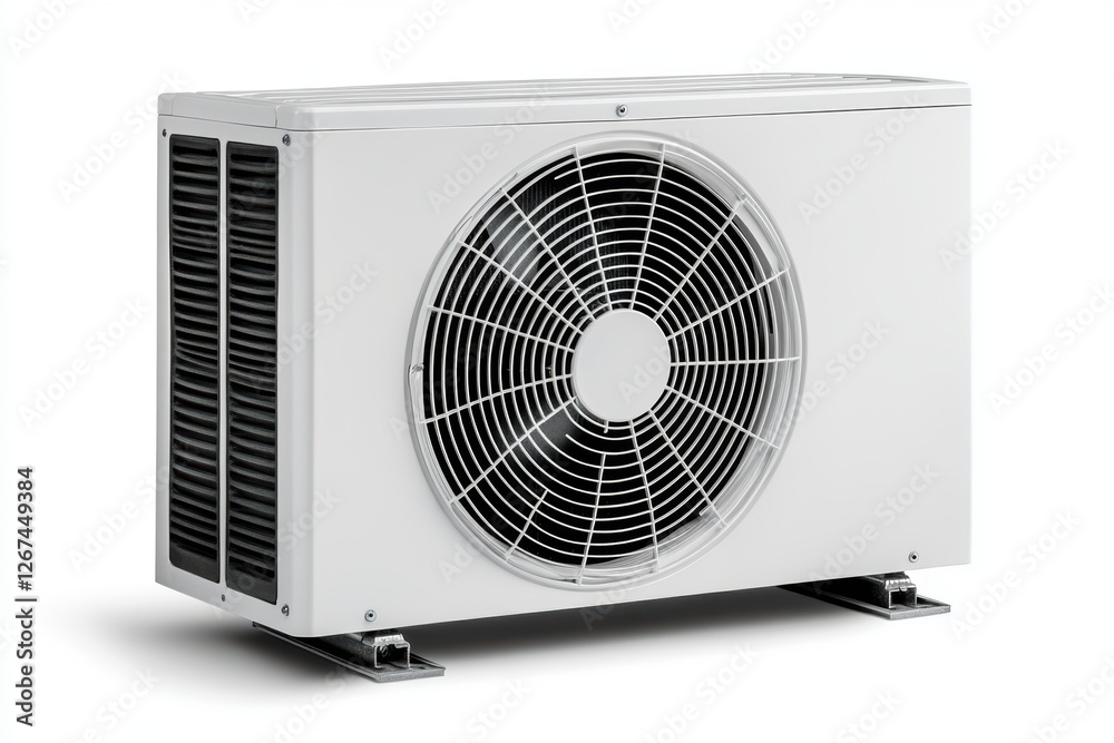 Modern air source heat pump unit for energy-efficient heating and cooling Modern air source heat pump unit for energy-efficient heating and cooling