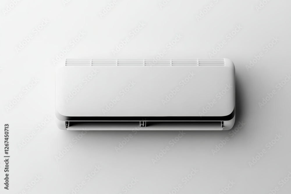 Modern wall-mounted air conditioner unit for energy-efficient cooling and heating Modern wall-mounted air conditioner unit for energy-efficient cooling and heating