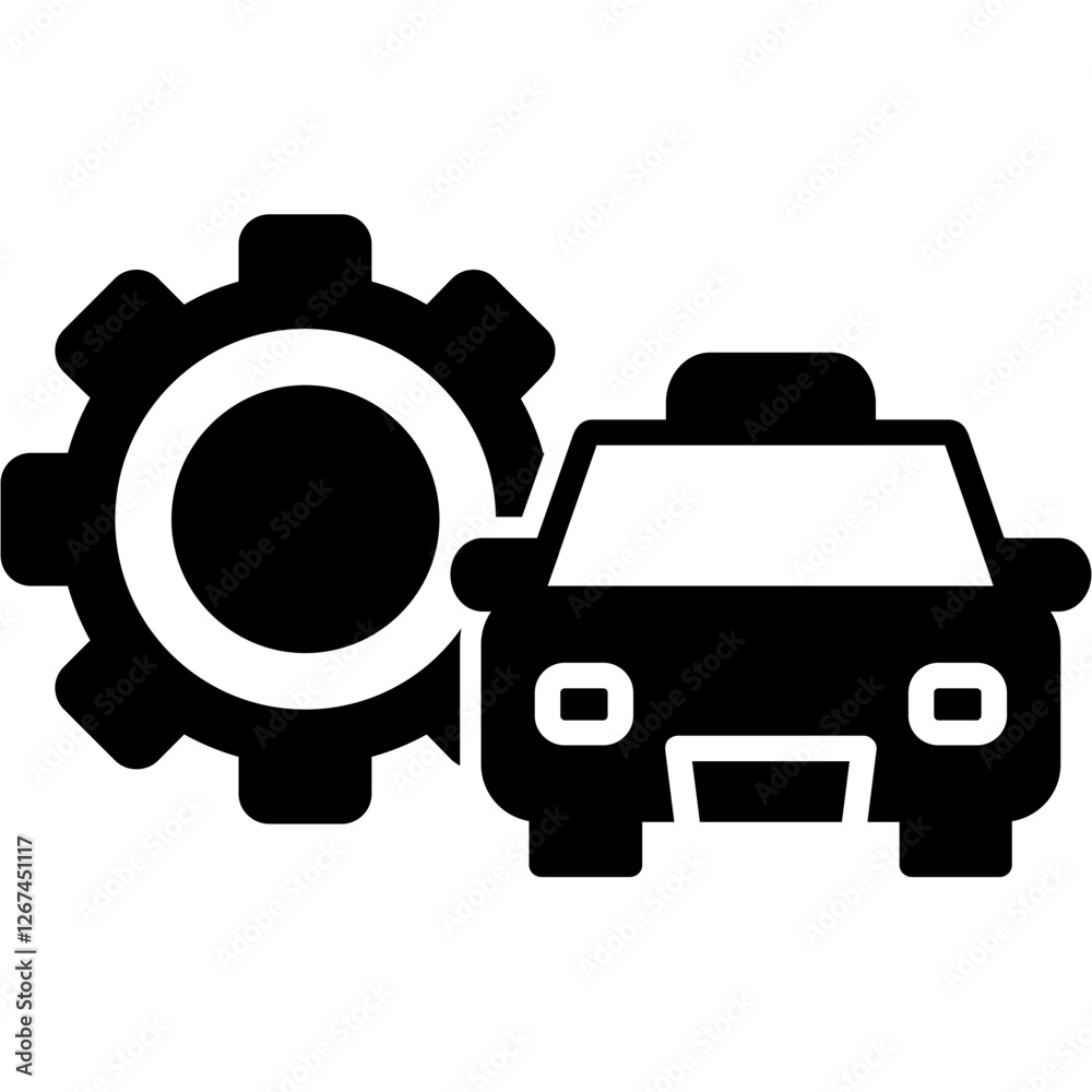 Obraz premium Ride Settings Icon